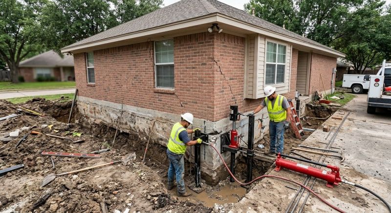House Foundation Repair in Moneta, VA