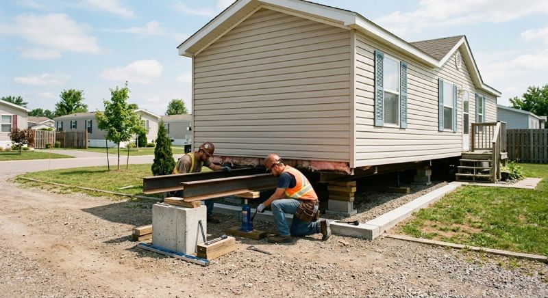 House Leveling in Franklin County, VA