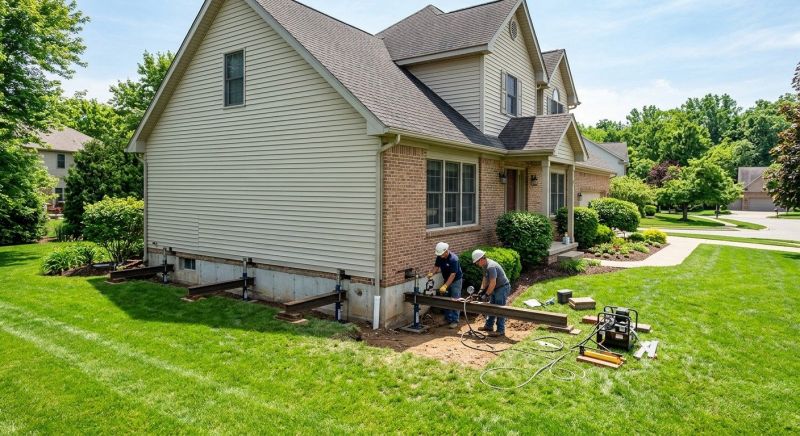 House Leveling in Gladys, VA