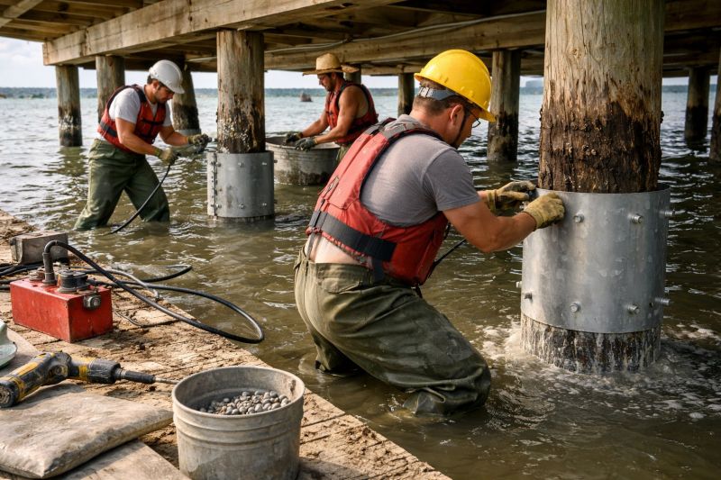 Piling Repair in Rocky Mount, VA