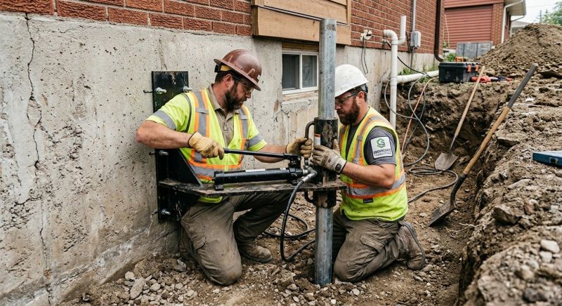 Settling Foundation Service in Union Hall, VA