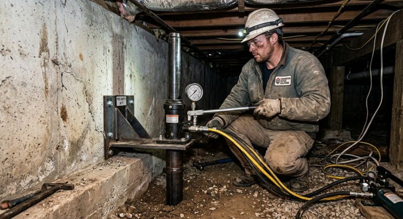 Settling Foundation Service in Wirtz, VA