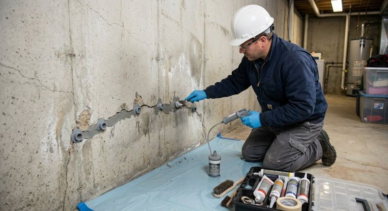 Structural Crack Repair in Moneta, VA