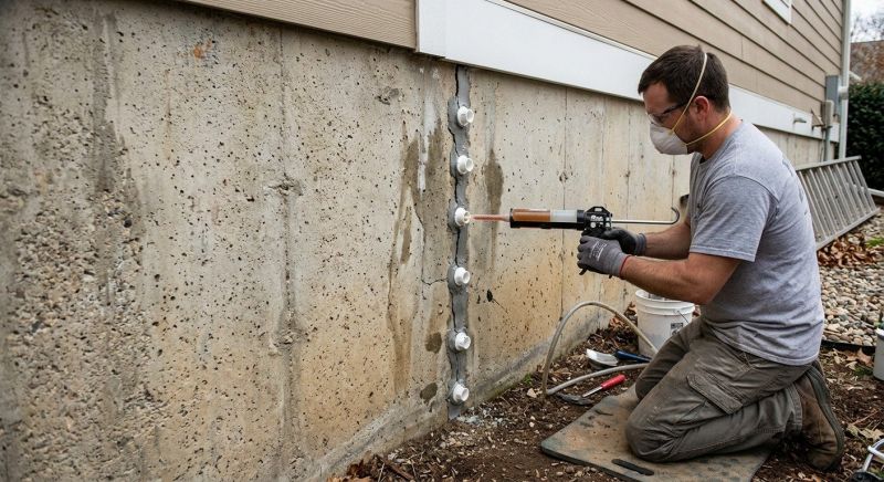 Structural Crack Repair in Moneta, VA