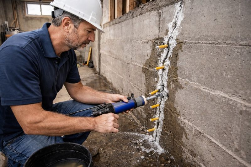 Structural Crack Repair in Moneta, VA