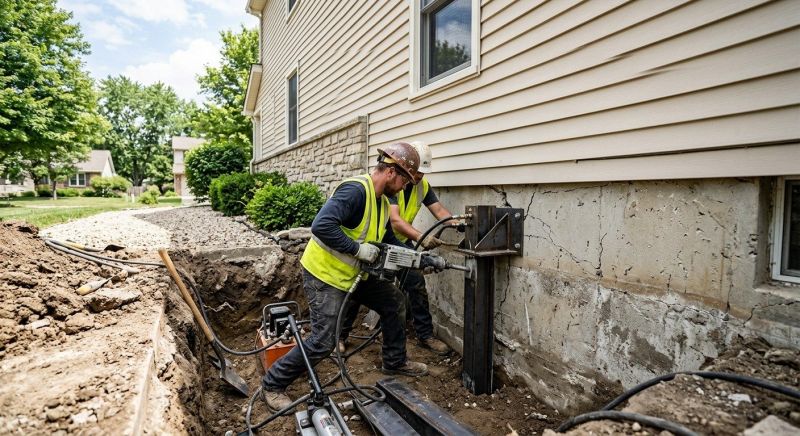 Structural Foundation Repair in Gretna, VA