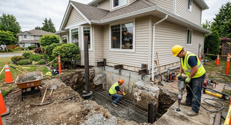 Structural Foundation Repair in Huddleston, VA