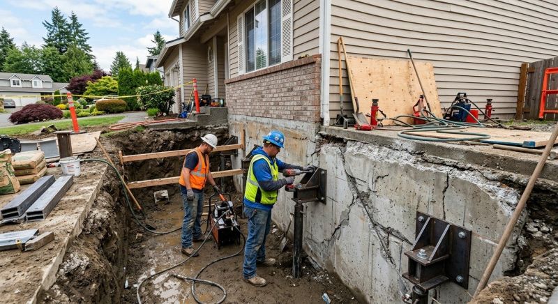 Structural Foundation Repair in Moneta, VA