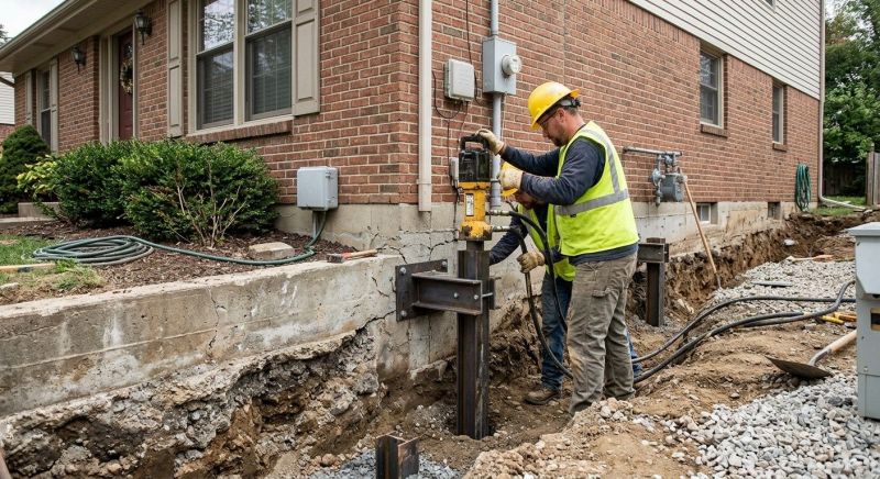 Structural Foundation Repair in Roanoke, VA