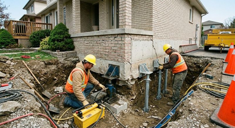 Structural Foundation Repair in Union Hall, VA