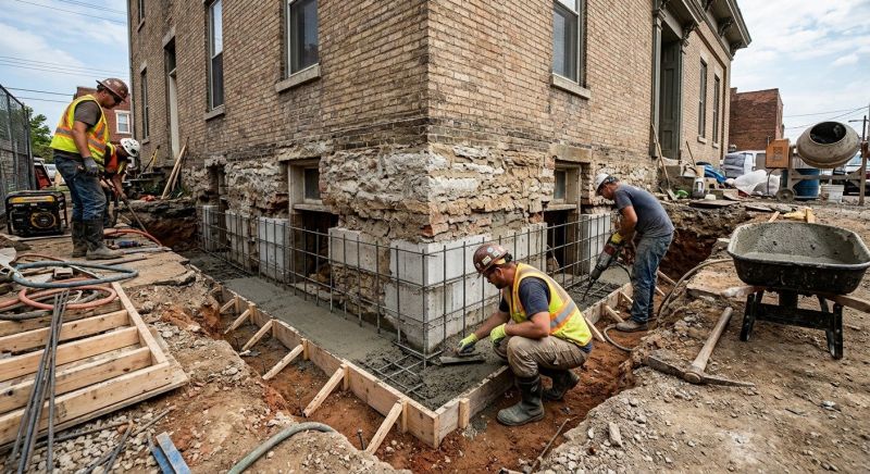 Underpinning Repair in Moneta, VA