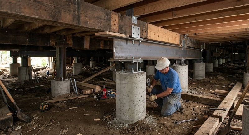 Underpinning Service in Moneta, VA